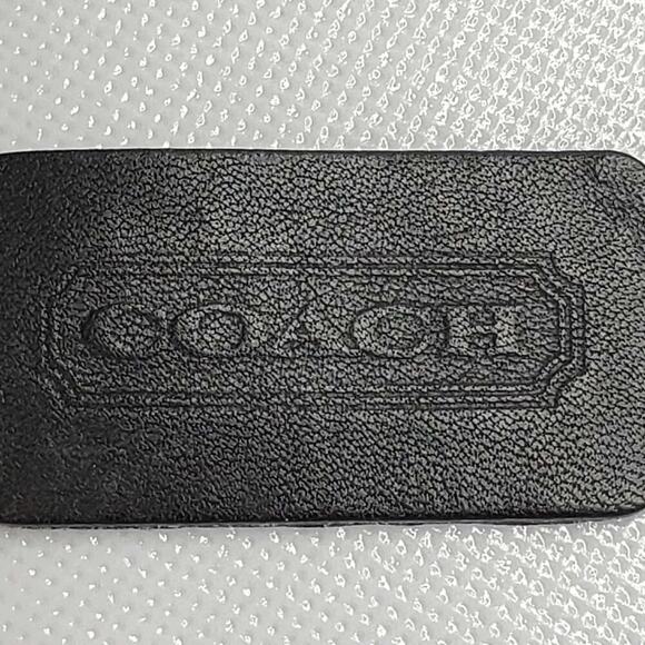 Coach Vintage 9755 Leather Penny Pocket Purse Crossbody Bag Black USA - Picture 6 of 16